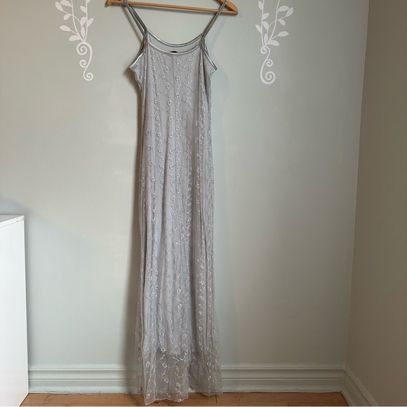 Vintage Lavender Floral Slip Dress from Amnesia Co. in Size US M - Picture 5 of 8